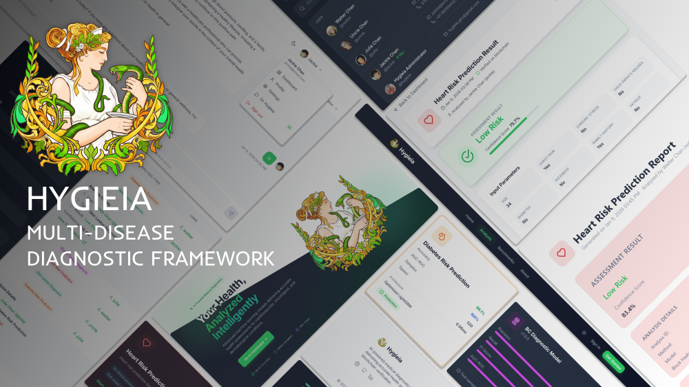 HYGIEIA: Multi Disease Diagnosis Framework